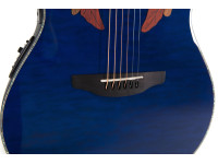 Ovation Celebrity Elite Plus CE44P Mid Cutaway Blue Transparent Quilt Ovation Celebrity Elite Plus CE44P Mid Cutaway Blue Transparent Quilt